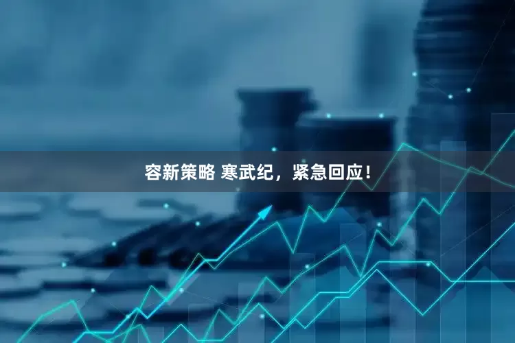 容新策略 寒武纪，紧急回应！
